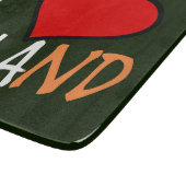 I Heart Ireland Overlay Cbt Schneidebrett (Ecke)