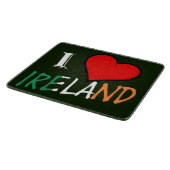 I Heart Ireland Overlay Cbt Schneidebrett (Ecke)