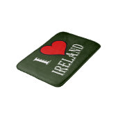 I Heart Ireland wt bmcnt Badematte (Schrägansicht)