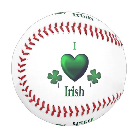 I Heart Irish Baseball (Vorderseite Links)