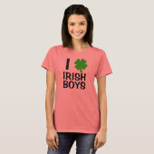 I Heart Irish Boys T-Shirt (Vorne ganz)