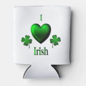 I Heart Irish Dosenkühler (Vorderseite)