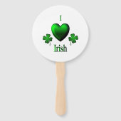 I Heart Irish Fächer (Rückseite)