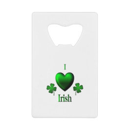 I Heart Irish Geldbeutel Flaschenöffner