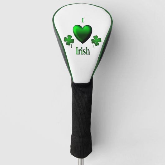 I Heart Irish Golf Headcover (Vorderseite)