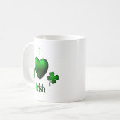 I Heart Irish Kaffeetasse (Vorderseite Links)