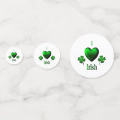I Heart Irish Konfetti (Rückseiten)