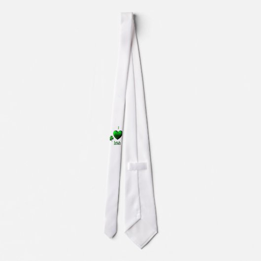 I Heart Irish Krawatte (Rückseite)