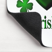 I Heart Irish Mousepad (Ecke)