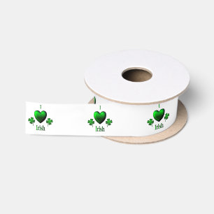 I Heart Irish Satinband
