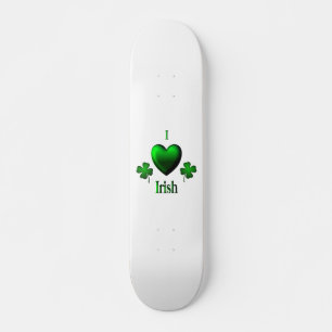 I Heart Irish Skateboard