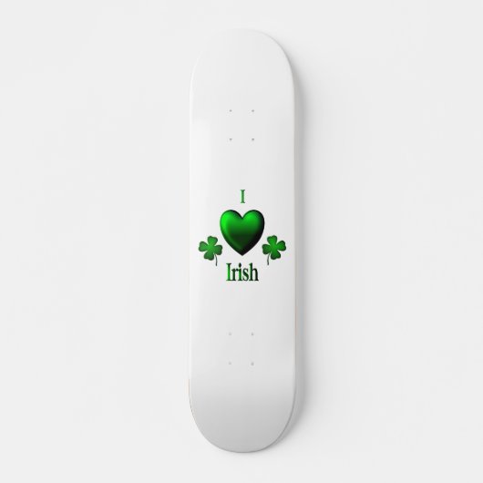 I Heart Irish Skateboard (Vorne)