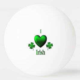 I Heart Irish Tischtennisball