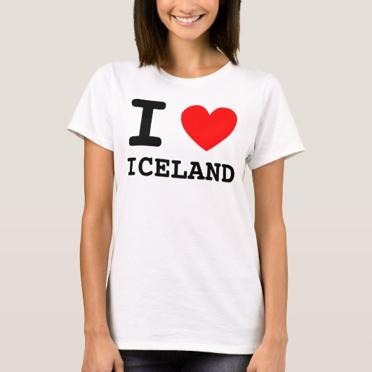 I Heart Island Shirt (Vorderseite)