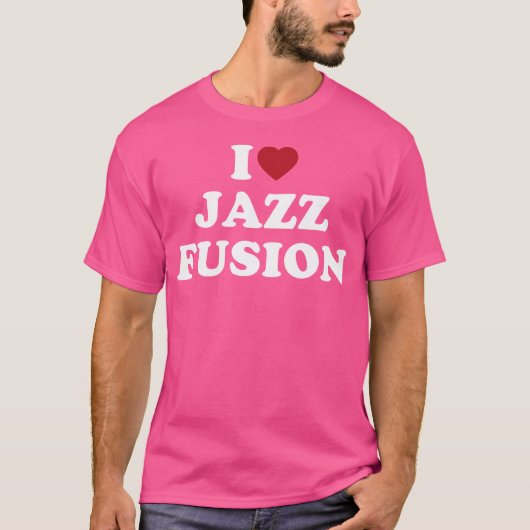I Heart Jazz Fusion T-Shirt (Vorderseite)