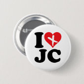I Heart JC Button (Vorne & Hinten)