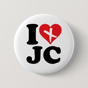 I Heart JC Button