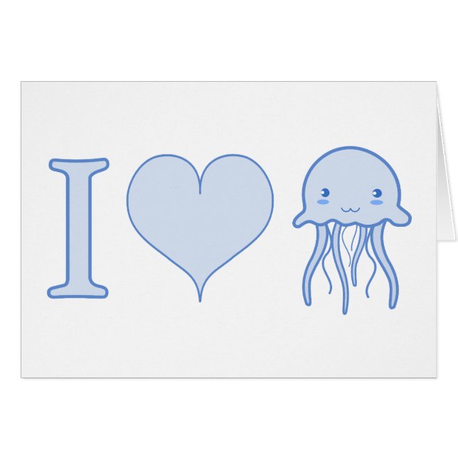 I Heart Jellyfish (Vorderseite (Horizontal))