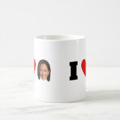 I Heart Kamala Harris Kaffeetasse (Mittel)
