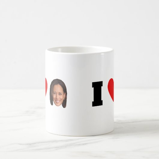 I Heart Kamala Harris Kaffeetasse (Mittel)