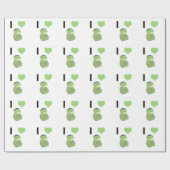 I Heart Kappa Geschenkpapier (Flach)