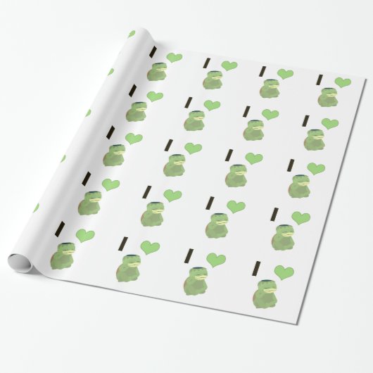 I Heart Kappa Geschenkpapier (Ungerollt)