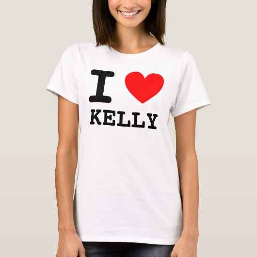 I Heart KELLY Shirt (Vorderseite)