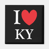 I Heart Kentucky Magnet (Vorne)