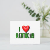 I Heart Kentucky Postkarte (Stehend Vorderseite)