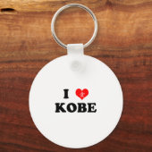 I Heart Kobe Schlüsselanhänger (Vorderseite)