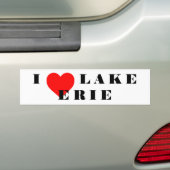 I heart Lake Erie Autoaufkleber (Auf Auto)