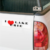 I heart Lake Erie Autoaufkleber (Auf Lkw)