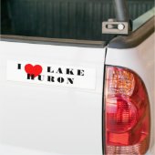 I heart lake Huron Autoaufkleber (Auf Lkw)