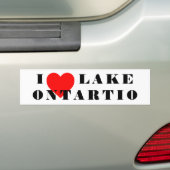I heart lake ontario autoaufkleber (Auf Auto)