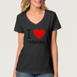 I Heart Lasagna     Italian Food Pasta   Italy Eat T-Shirt