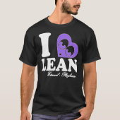 i heart lean Wesentlichen al T-Shirt (Vorderseite)