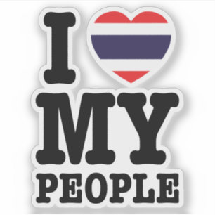 I Heart (Liebe) Aufkleber