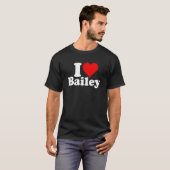 I Heart Liebe Bailey T-Shirt (Vorne ganz)