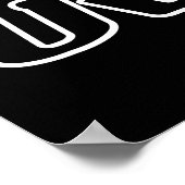 I Heart (Liebe) Bueng Kan, Isan, Thailand Poster (Ecke)