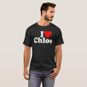 I Heart Liebe Chloe T-Shirt (Vorne ganz)
