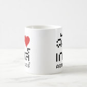 I Heart (Liebe) Computerspiele ♦ Thailändische Spr Kaffeetasse (Mittel)