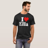 I Heart Liebe Ella T-Shirt (Vorne ganz)