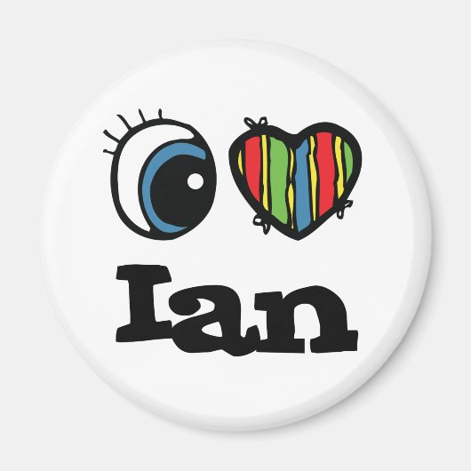 I Heart (Liebe) Ian Magnet (Vorne)