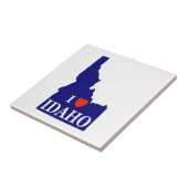 I Heart (Liebe) Idaho Fliese (Seite)