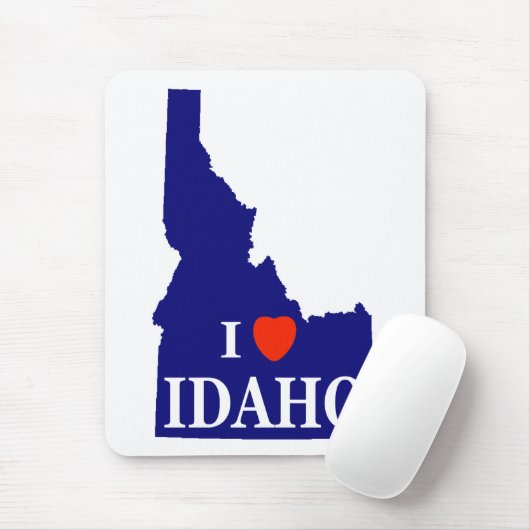 I Heart (Liebe) Idaho Mousepad (Mit Mouse)
