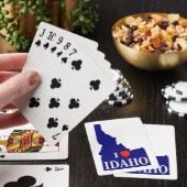 I Heart (Liebe) Idaho Spielkarten (In Situ)