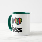 I Heart (Liebe) Jess Tasse (Vorderseite Links)