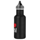 I Heart (Liebe) Kathoey (Ladyboy) // Thai Language Trinkflasche (Rechts)