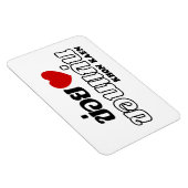 I Heart (Liebe) Khon Kaen, Isan, Thailand Magnet (Rechte Seite)