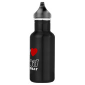 I Heart (Liebe) Khorat, Isan, Thailand Edelstahlflasche (Rechts)